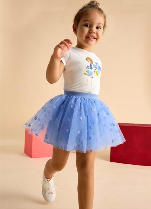 Kız Çocuk Tül Etek Takım 3946