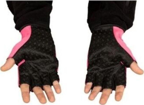 Pembe Yarım Parmak Spor Eldiven
