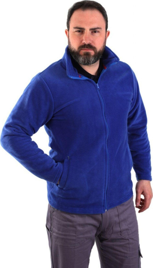 Fermuarlı Polar Mont - Saks
