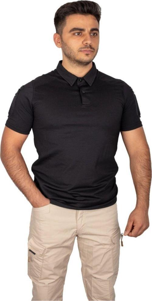 Taktikal Siyah Polo Combat Tişört