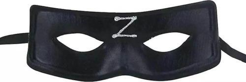 Zorro Maskesi Arkadan Lastikli Z Baskılı