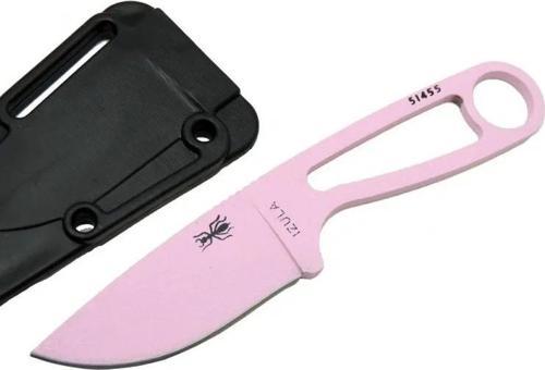 İzula Esee 51455pnk Pembe Kamp Bıçağı 16 Cm - Komple Metal, Plastik Kılıflı
