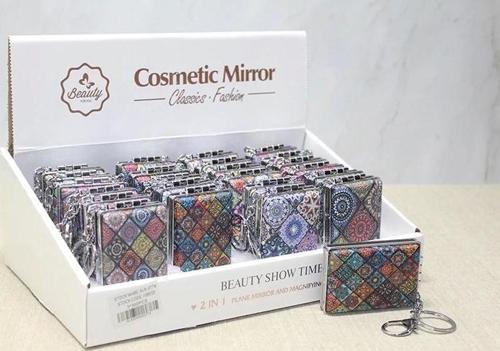 Taşlı El Aynası Anahtarlık Alk3774