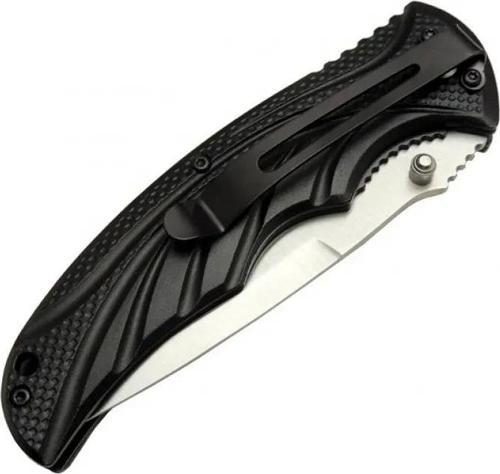 Handsome 453 Yeşil Kamp Çakı 21,5cm - Yarı Otomatik, Kemerlikli