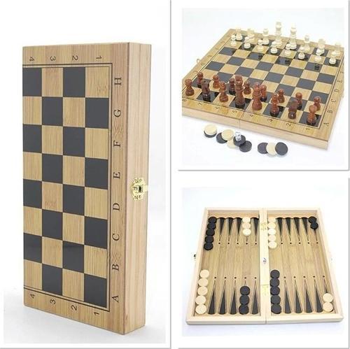 Ahşap Satranç Seti Alk4244