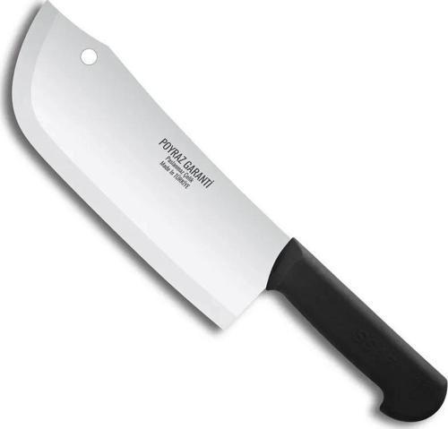 Poyraz Bursa Kurban, Kasap Oval Satır No:4, 26 Cm - Plastik Sap