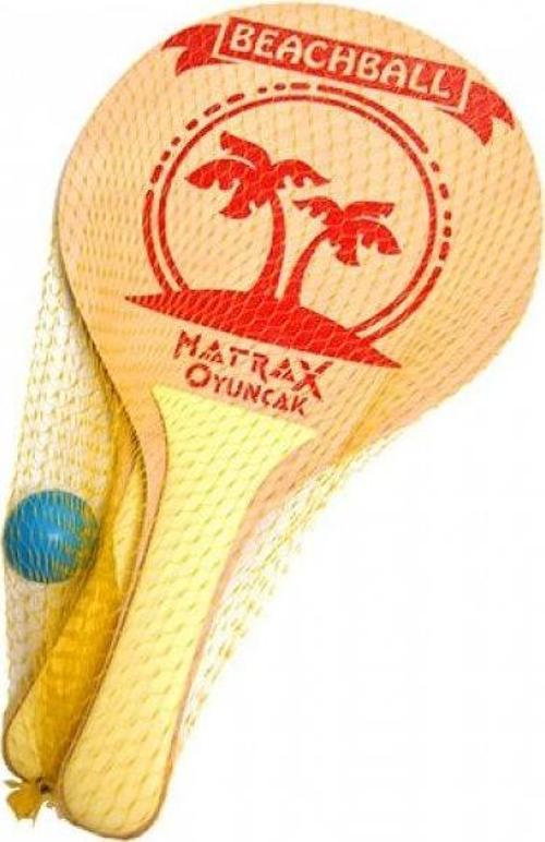 Ahşap Beachball Raket
