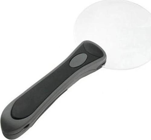 2 Led Işıklı 2.5x90mm Okuma Büyüteç