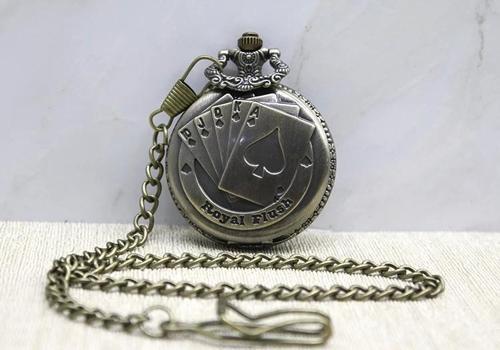 Oyun Kartı Köstekli Saat Alk3876