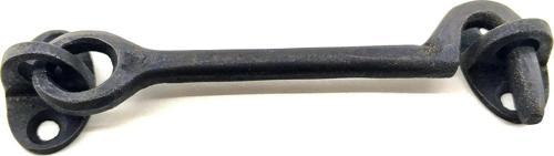 Antika Tarz Dekoratif Pirinç  Çengeli - 13cm, Oksit