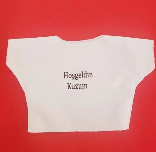 Hoşgeldin Kuzum Yazılı Oyuncak Tişörtü