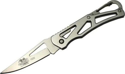 1606 Metal Mini Çakı 14 Cm Manuel, Kemerlikli