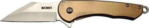 Crkt Jettison 6820 Brw Kahverengi Kamp / Outdoor Çakı 18,5cm - Yarı Otomatik, Kemerlikli, Kutulu