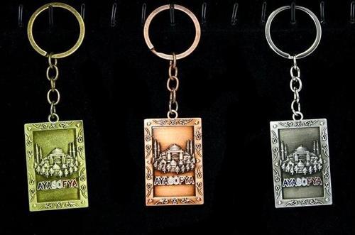 Metal Ayasofya Anahtarlık Alk2204