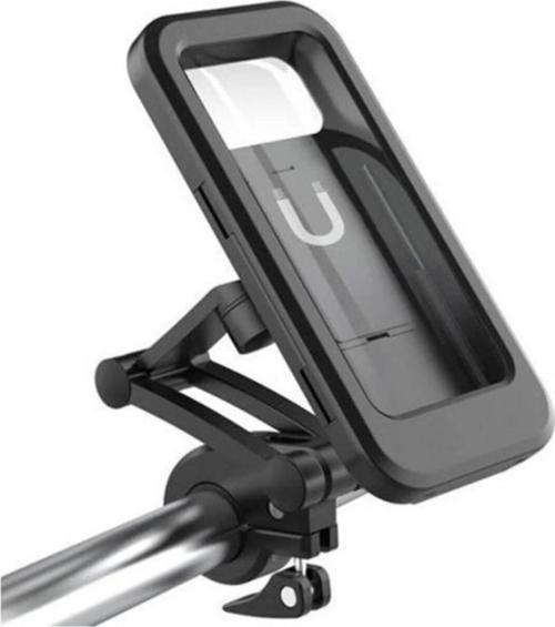 Gidon Bağlantılı Su Geçirmez Mıknatıslı Motorsiklet Telefon Tutucu