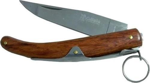 Okapi Gc2079a Kahverengi Cep Çakısı 20cm - Manuel, Ahşap Sap