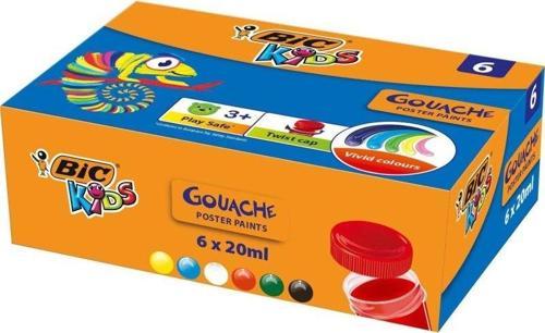Kids Guaj Boya 6 Renk X 20 Ml