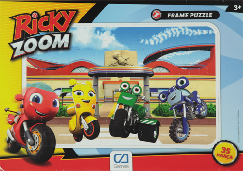 Ricky Zoom Frame Puzzle 35 Parça - 5116