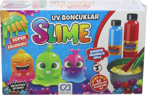 Slime Deney Seti Ve Uv Boncuklar