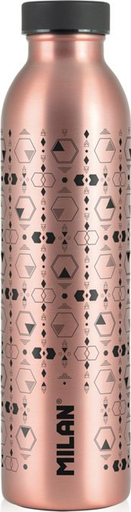 MILAN 643020CP COPPER SİYAH PASLANMAZ TERMOS MATARA 591ML