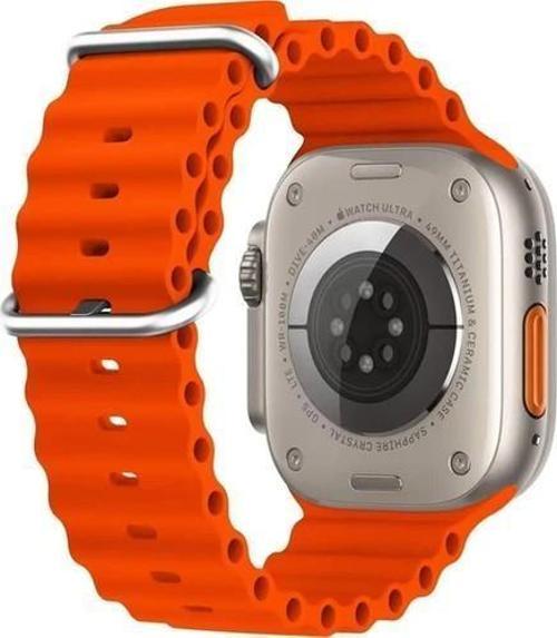 Akıllı Saat Watch için Uyumlu 42MM 44MM 45MM 49MM 1/2/3/4/5/6/se/7/8/ultra Akıllı Saat Silikon Kordon ve Kayı