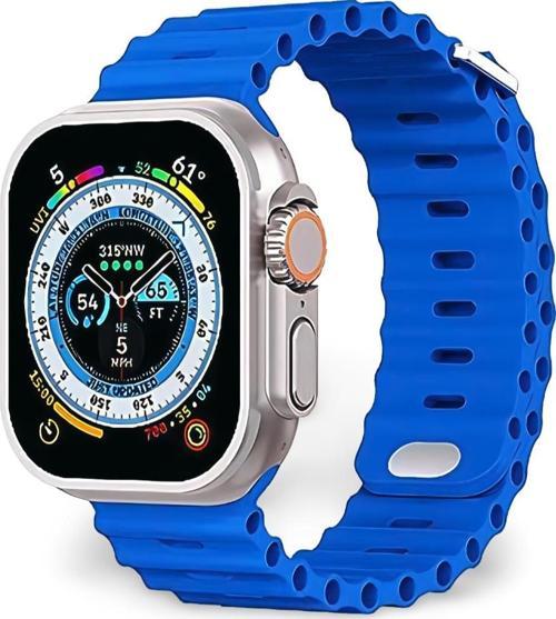 Akıllı Saat Watch için Uyumlu 42MM 44MM 45MM 49MM 1/2/3/4/5/6/se/7/8/ultra Akıllı Saat Silikon Kordon ve Kayı