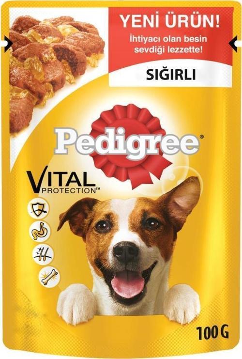 Pouch Biftekli Tavuk Etli Köpek Konservesi 100 gr