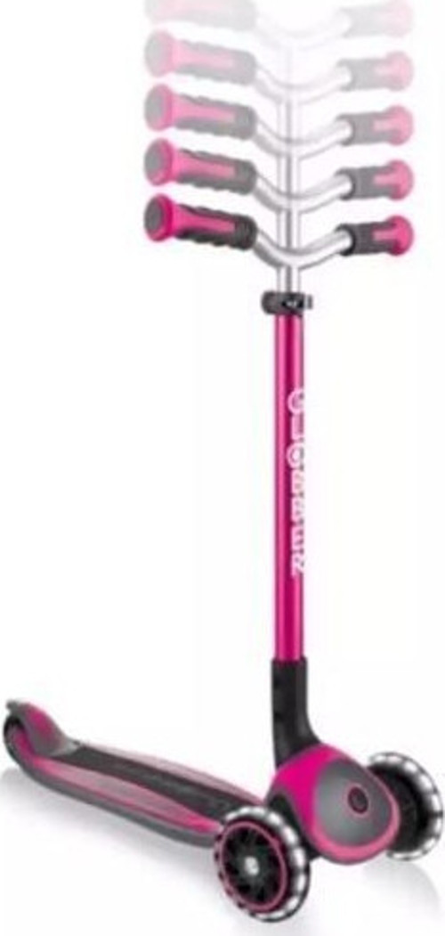 Scooter Master Işıklı Katlanan - Pembe