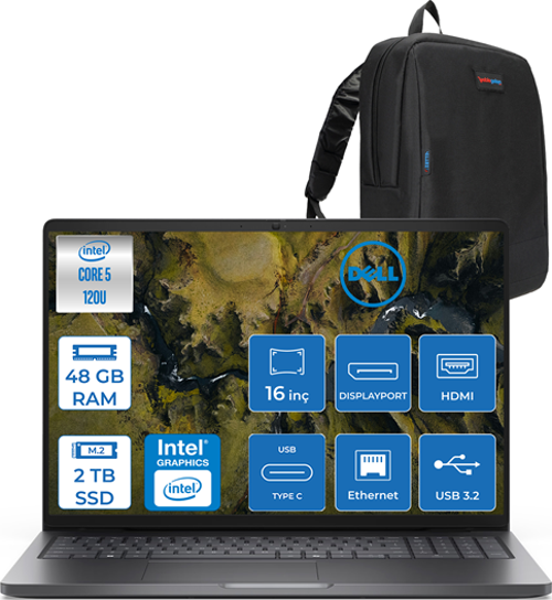 Pro 16 Xcto Ultra Core 5 120U 48GB Ddr5 2tb SSD Intel Graphics 16" Fhd+ 300NIT Windows 11 Home Taşınabilir Bilgisayar XCTOPRO16UI5H19 + Zettaçanta