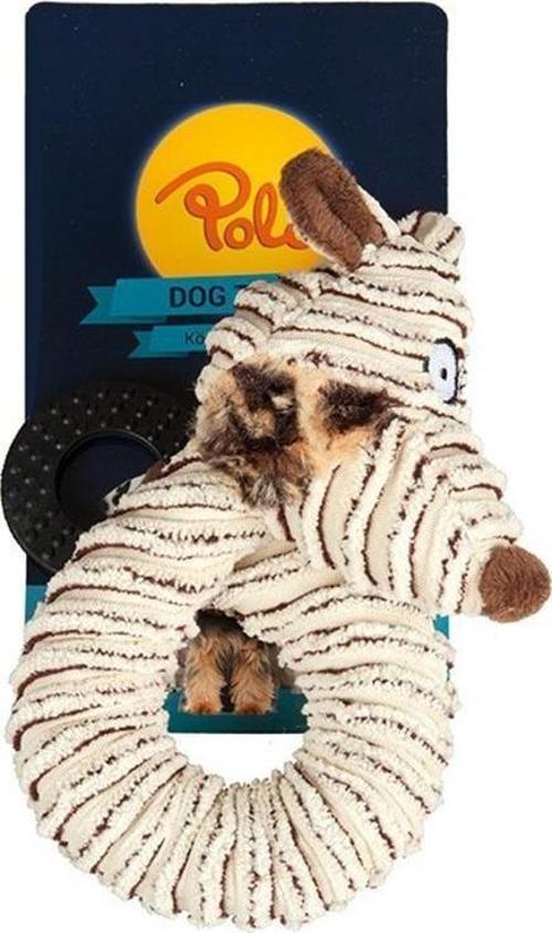 Halka Şekilli Peluş Hayvan Köpek Oyuncağı 42 Cm