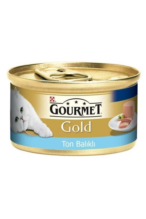 Gold Kıyılmış Ton Balıklı Konserve Yaş Kedi Maması 85 Gr (1 Adet )