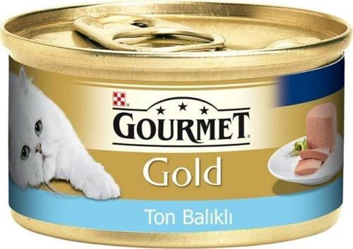 Gold Kıyılmış Ton Balıklı Konserve Yaş Kedi Maması 85 Gr (1 Adet )