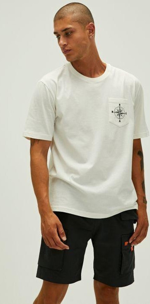 Compas T-Shirt Erkek Kısa Kollu Tişört Ekru 22.01.07.045
