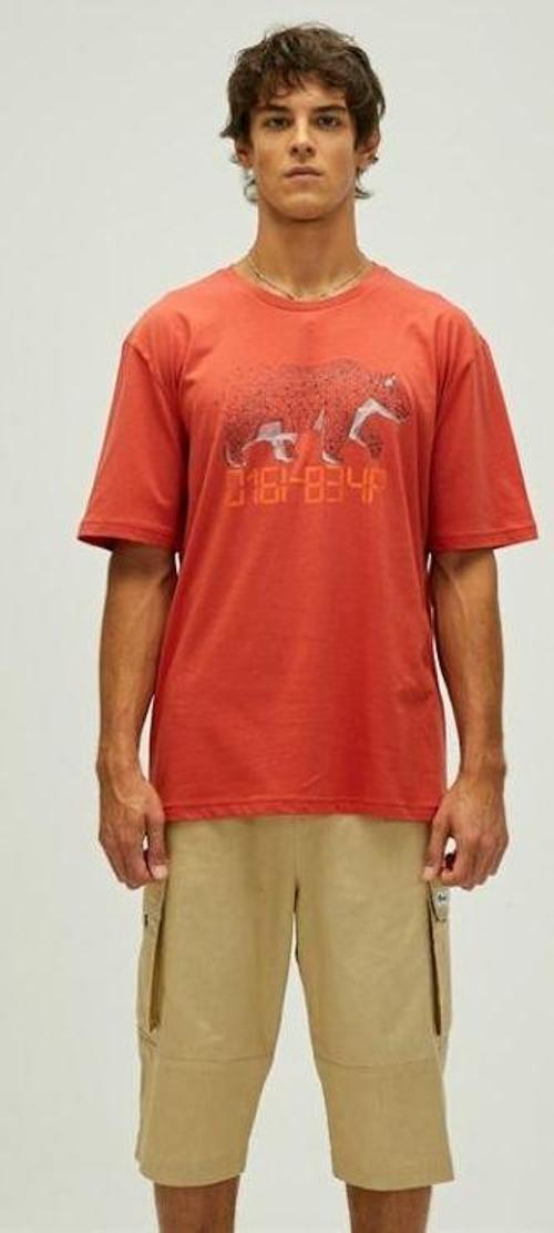 Dıgıbear Erkek Kısa Kollu Tişört 22.01.07.050 Turuncu