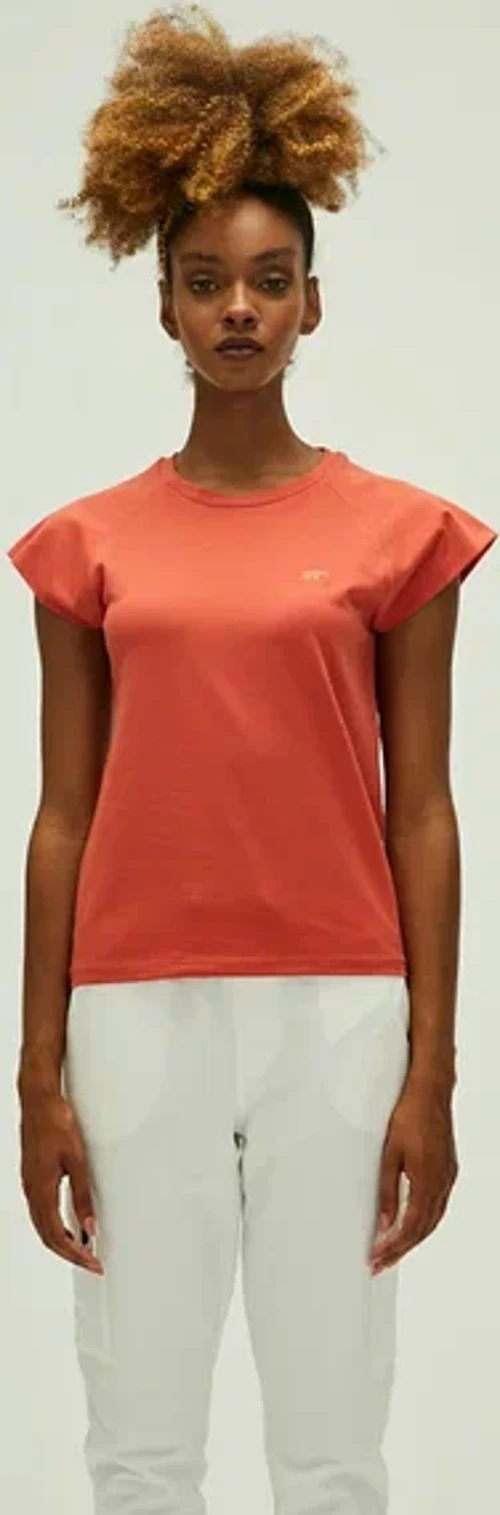 Mudra T-Shirt Kadın Kısa Kollu Turuncu Tişört 22.03.07.002