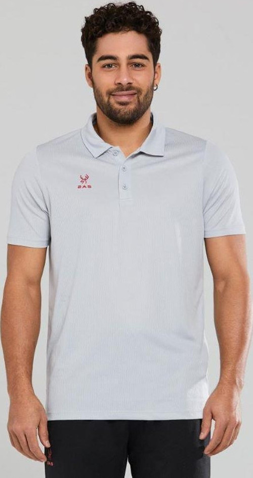 Taor Erkek Polo Yaka Tişört Gri