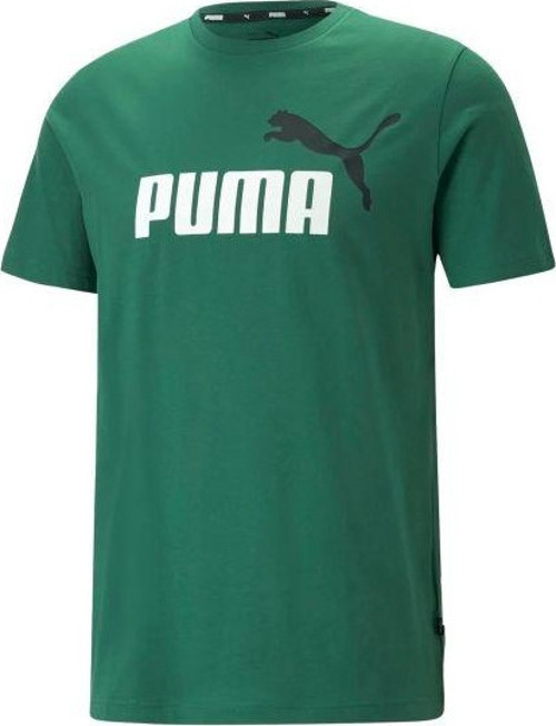 Ess+ 2 Col Logo Tee Erkek T-shirt Yeşil