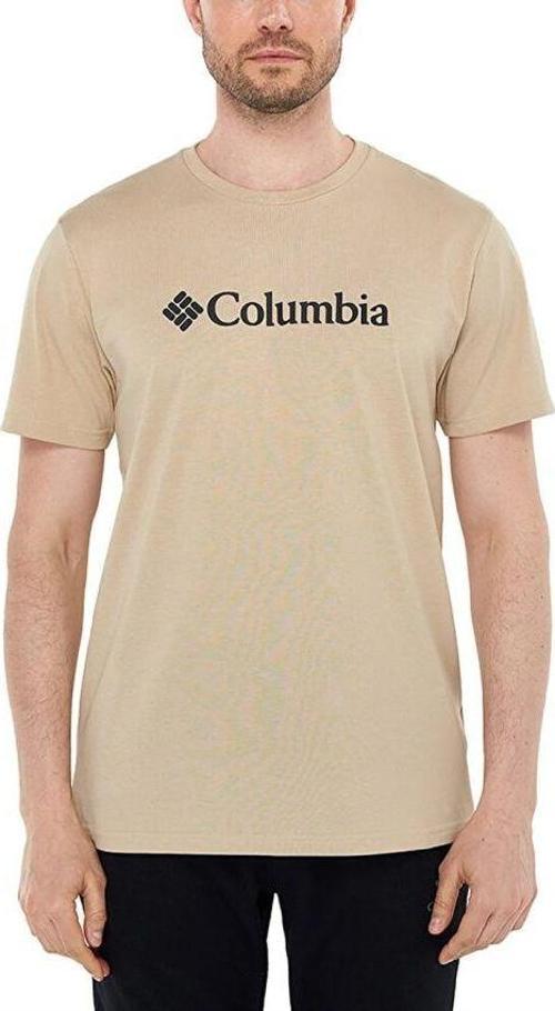 CSC M Basıc Bıg Logo Brushed SS Tee Erkek Tişört Bej CS0287-271