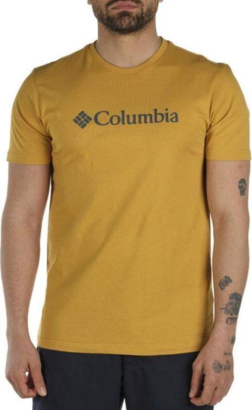 CSC M Basıc Bıg Logo Brushed SS Tee Erkek Tişört Sarı CS0287-880