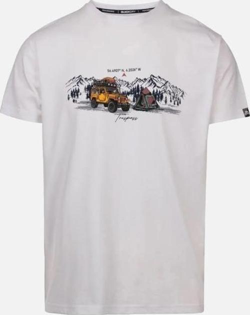 Horton Male Casual Printed Beyaz Erkek Tişört
