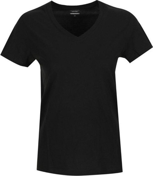 CT132 Basic Modal V Neck Kadın Kısa Kollu Tişört