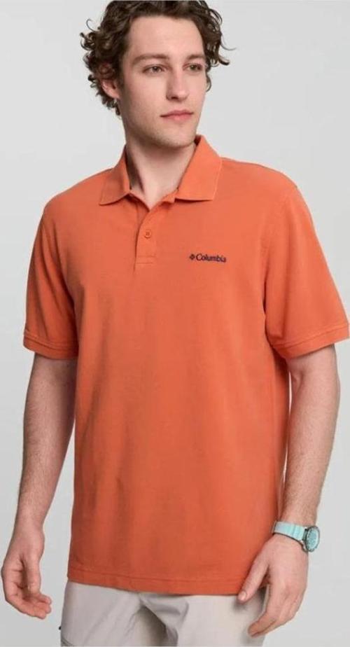 M Cascade Range Solid Polo Erkek Outdoor Tişört CS0214