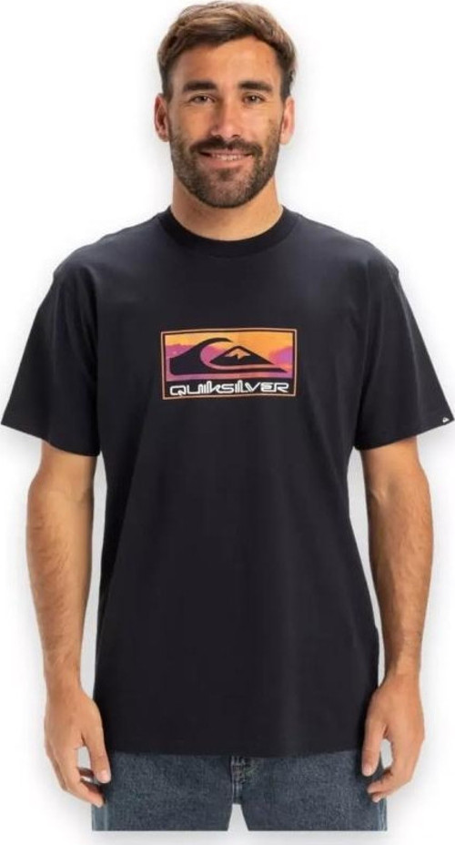 Eqyzt08045 Ev Gradient Box Ss Lacivert Erkek T-Shirt