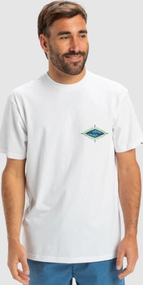 EQYZT08046 EV Beach Blast Beyaz Erkek T‑Shirt