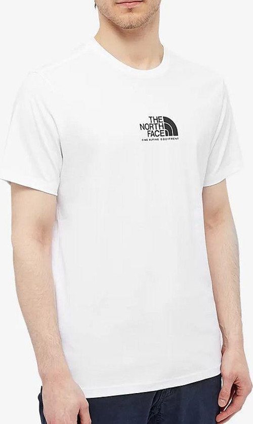 Fine Alpine Equipment Tee 3 Erkek Tişört Beyaz