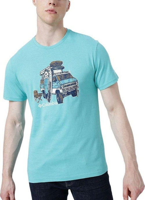 Csc M H2O Fanatic Ss Tee Erkek Tişört Yeşil CS0225-362