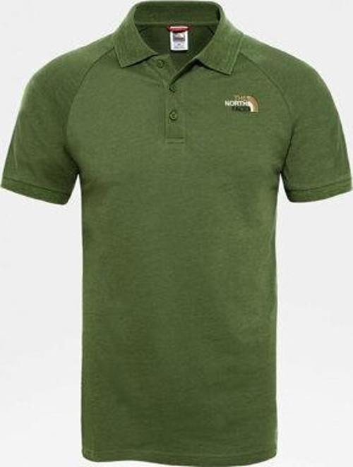 M Raglan Jersey Polo Yaka T-Shirt Yeşil T93BQ28RDS-80