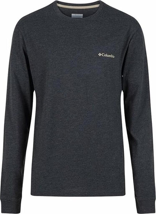 Csc M Basic Sm Logo Ls Tee Gri Erkek Tişört CS0354-012