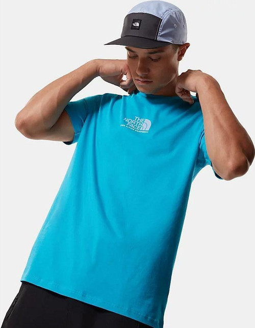 Fine Alpine Equipment Tee 3 Erkek Tişört Mavi
