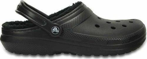Classic Lined Clog Unisex Siyah İçi Yünlü Günlük Terlik 203591-060